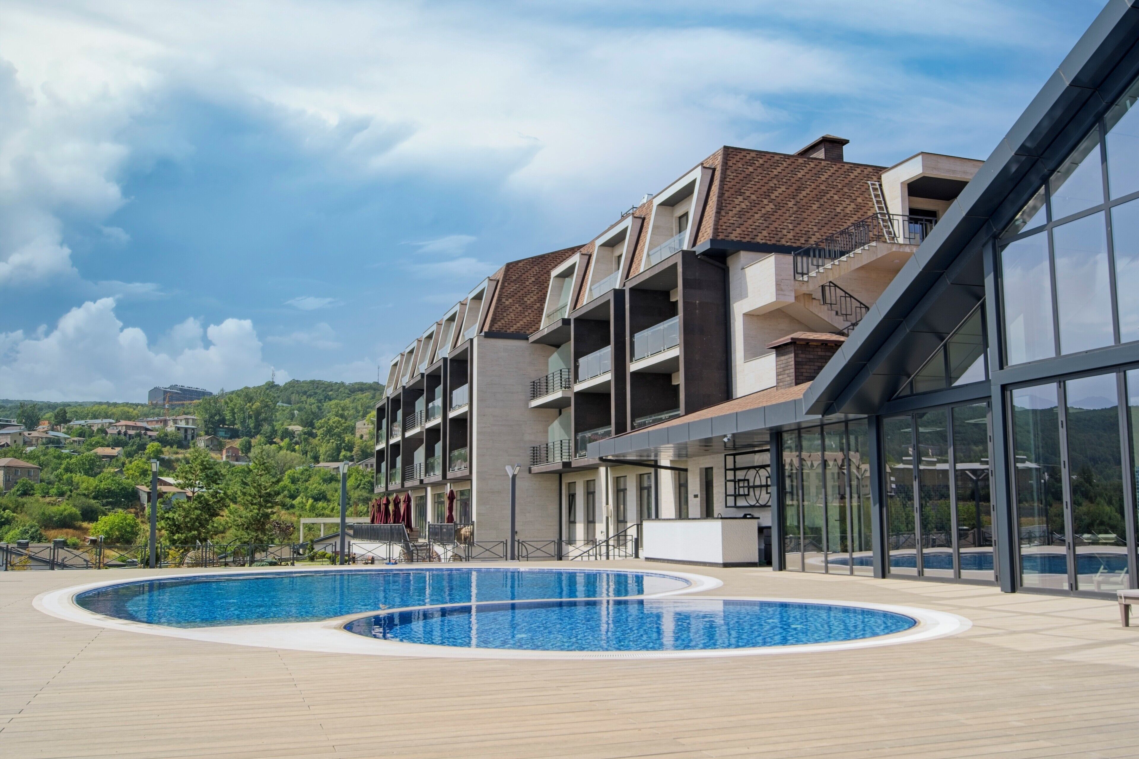 Façade de l’hébergement