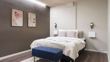 1 chambre, bureau, fer et planche à repasser, Wi-Fi