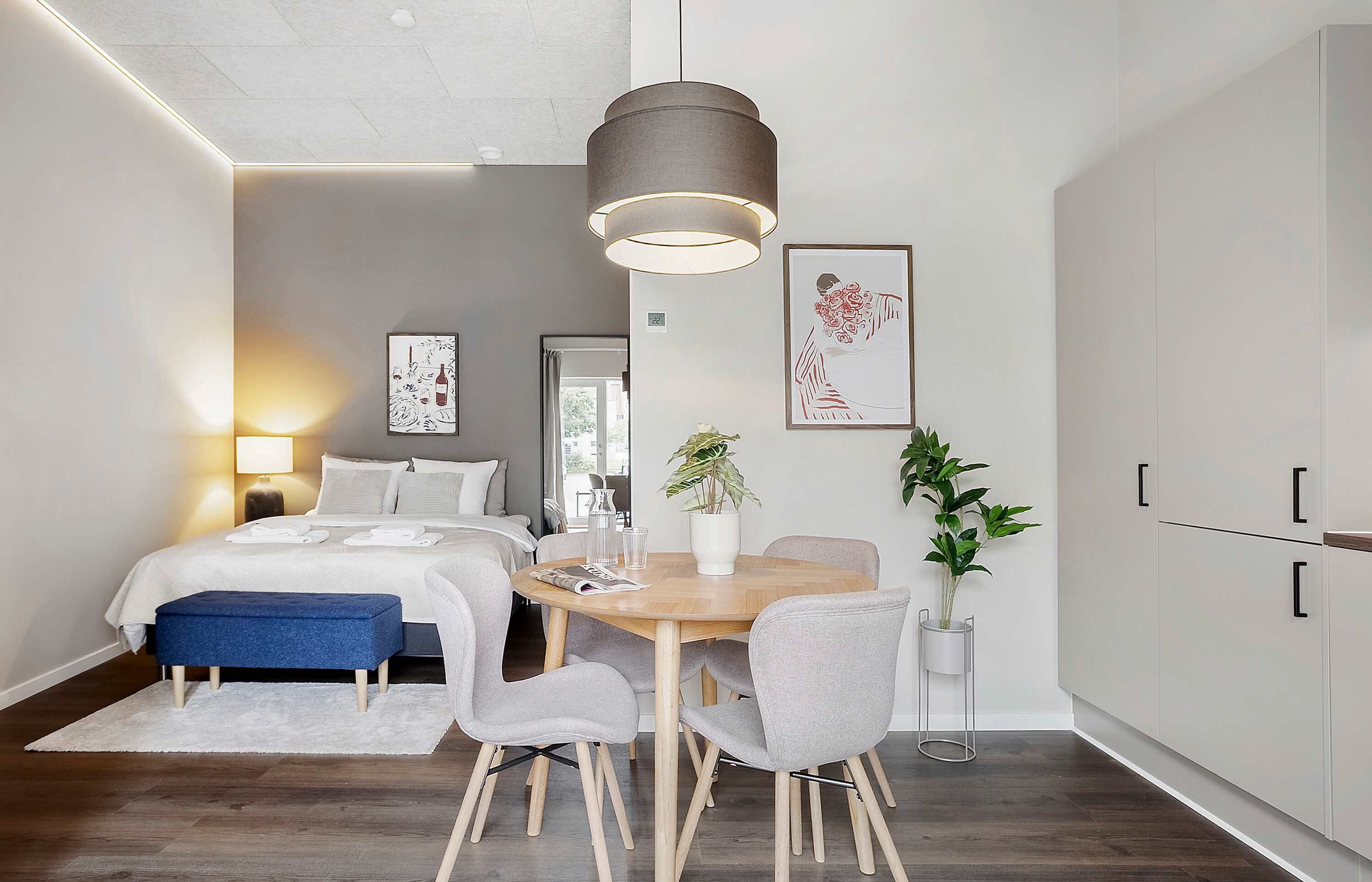 1 Schlafzimmer, Schreibtisch, Bügeleisen/Bügelbrett, WLAN