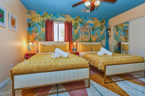 4 bedrooms, WiFi, bed sheets