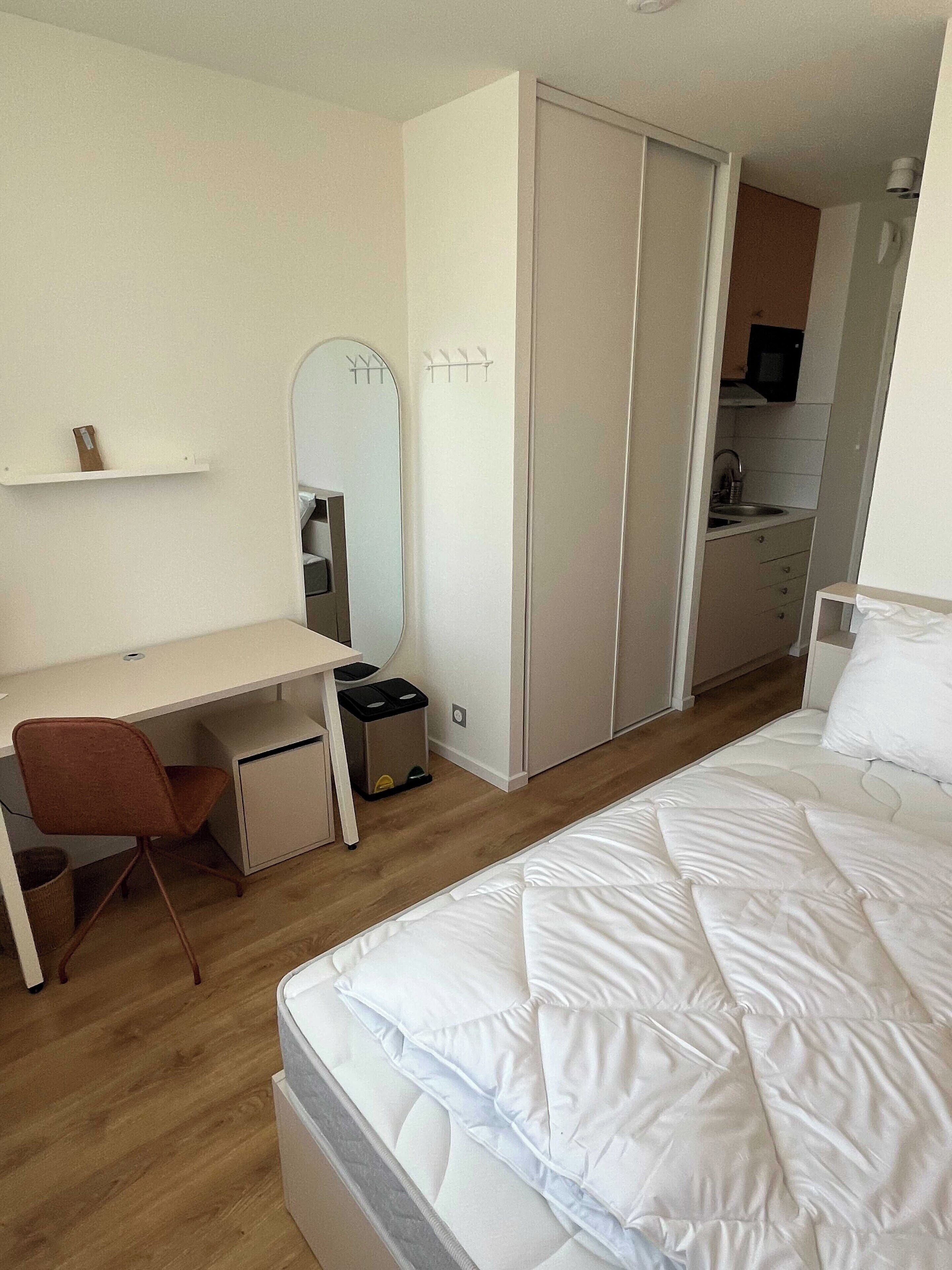 Nhà | 1 phòng ngủ, khu vực làm việc phù hợp cho laptop 