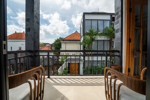 Departamento, 2 habitaciones, balcón | Vista del balcón