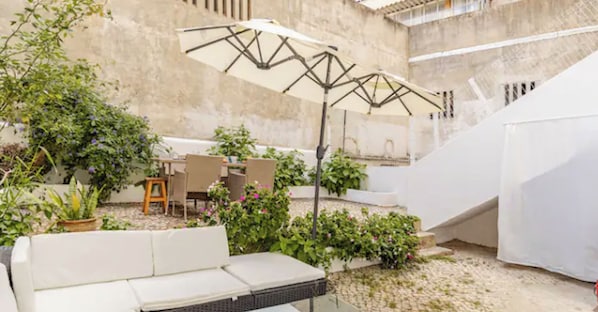 Udendørs spisemuligheder