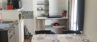 Mezzanine studio 1.2 km from the sea