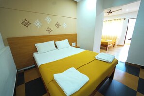 Family Quadruple Room, Balcony | Blackout drapes, iron/ironing board, free WiFi - Nandan Residency  (Mysore)