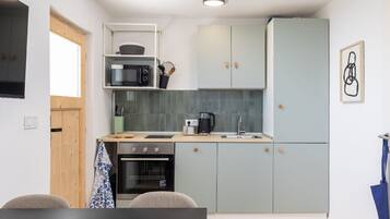 House (Two Bedroom Holiday Home with Terrace) | Private kitchen | Fridge