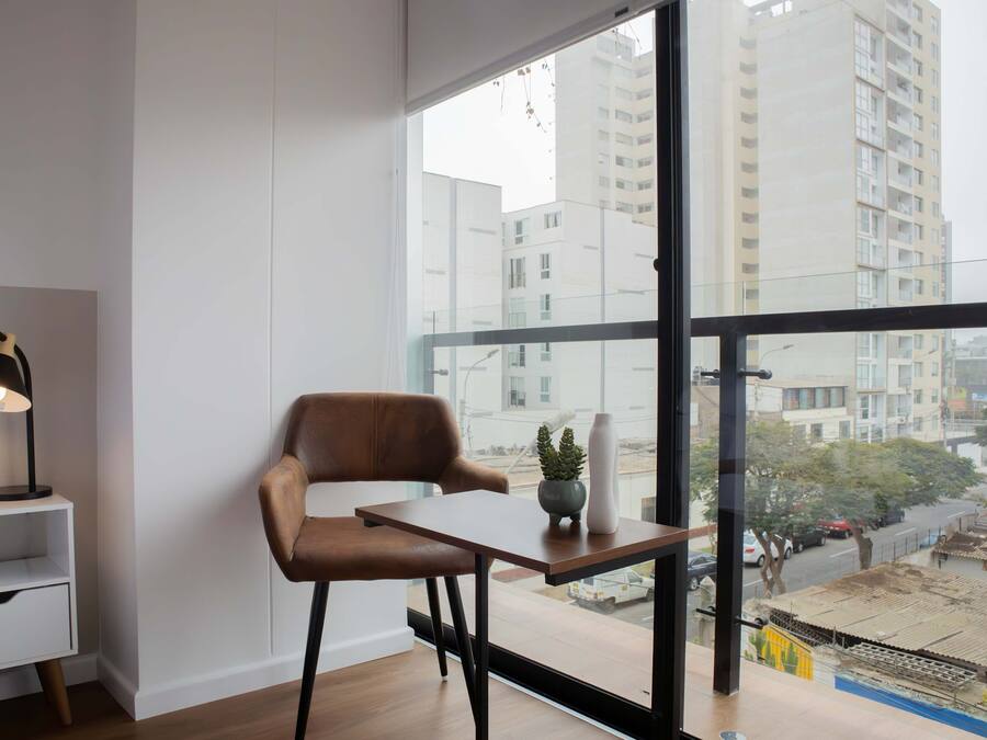 1 habitación y acceso a internet