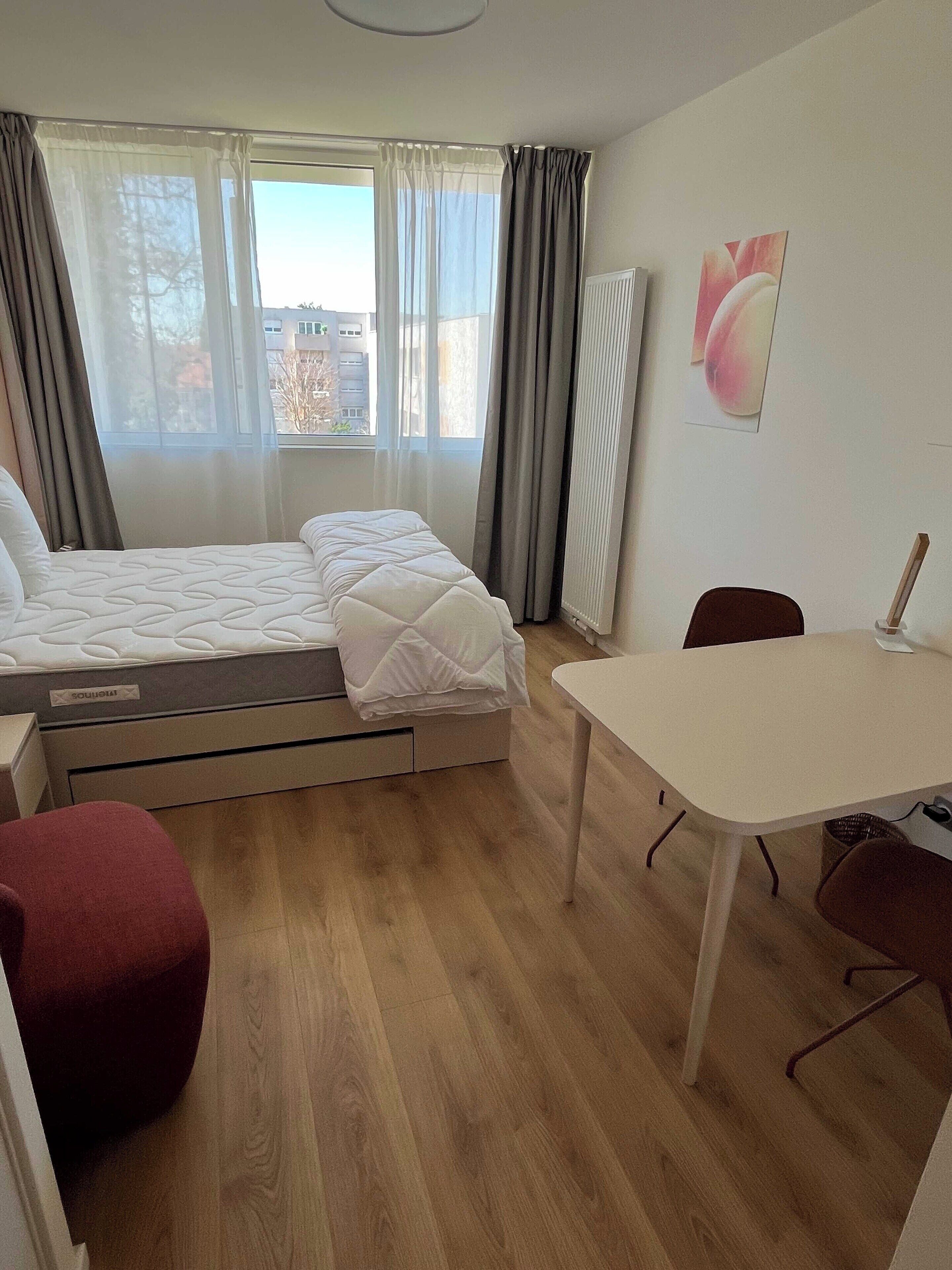 Apartment | 1 bilik tidur, ruang kerja komputer riba, seterika/papan seterika 