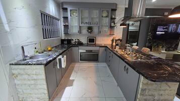 Microwave, oven, stovetop