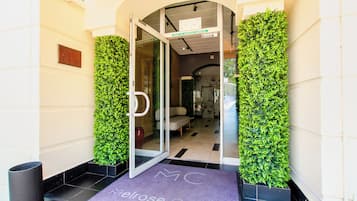 EntrĂ©e de lâhĂ©bergement