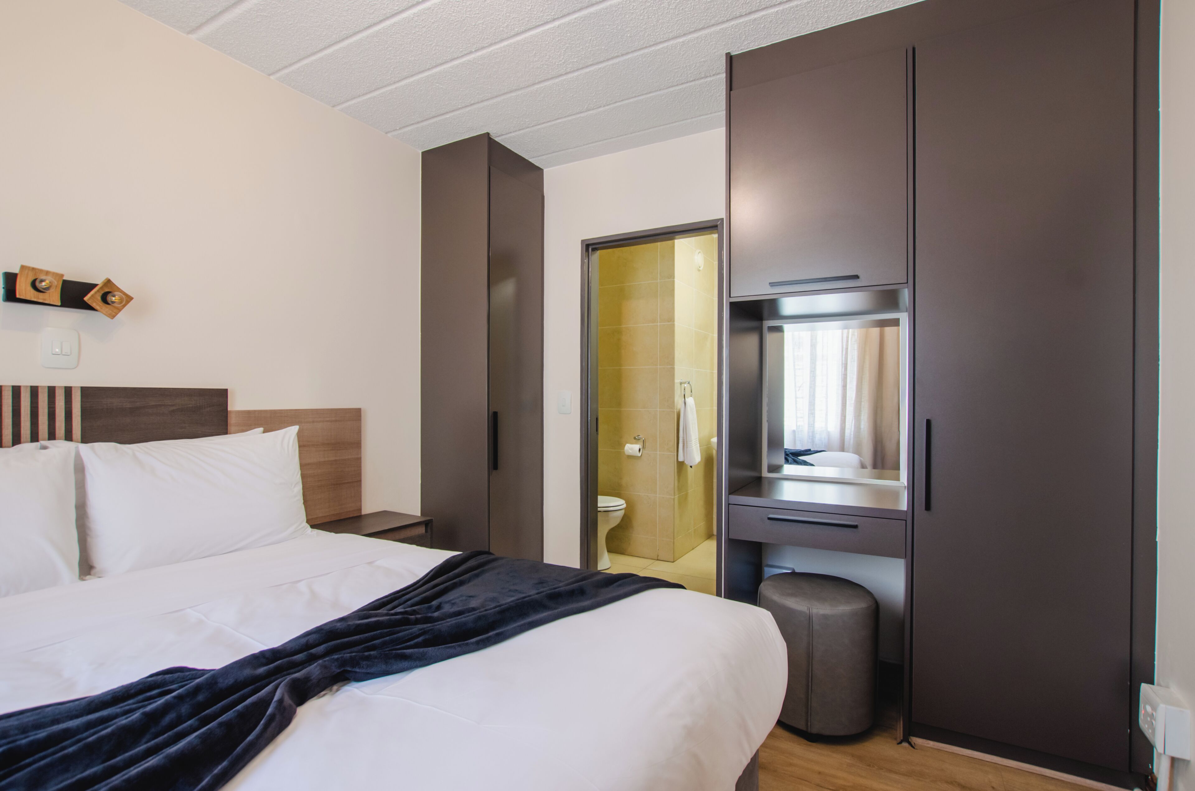 In-room safe, blackout drapes, iron/ironing board (on request)