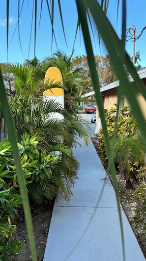 Overnattingsstedets uteområder