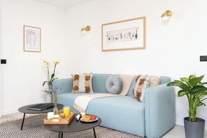 Apartment, 2 Bedrooms, Balcony | Living area - master La Rambla (Barcelona)