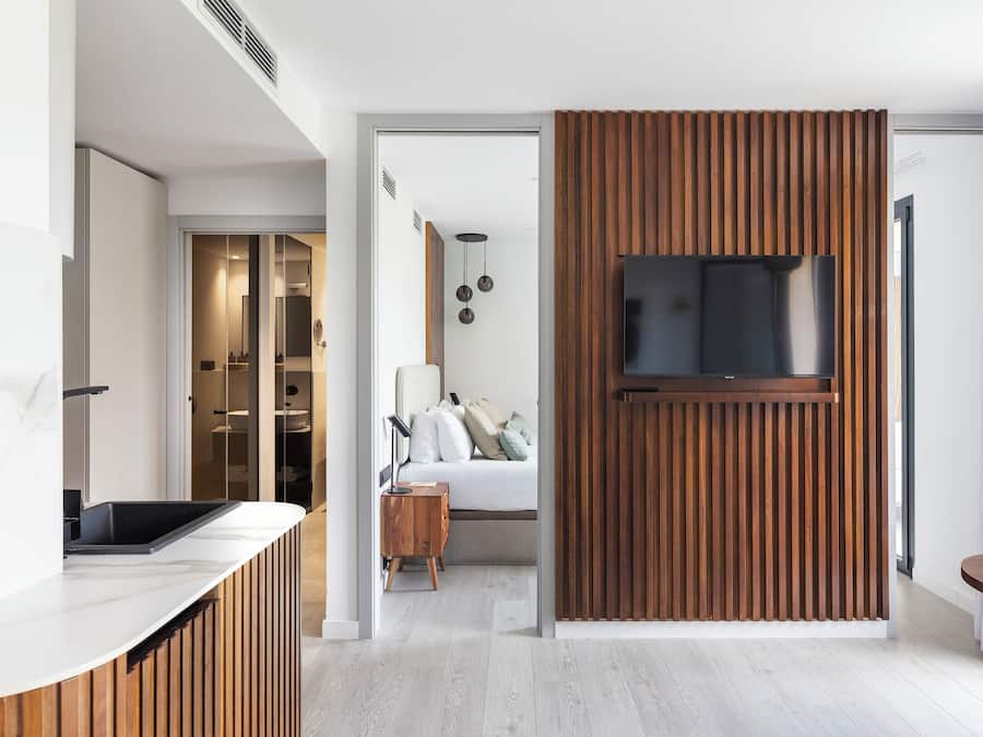 Apartment, 1 Bedroom, Balcony | Living area