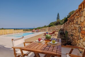 Villa, vue mer | Terrasse/Patio