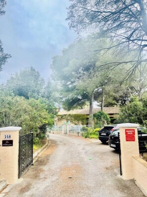 Overnattingsstedets uteområder