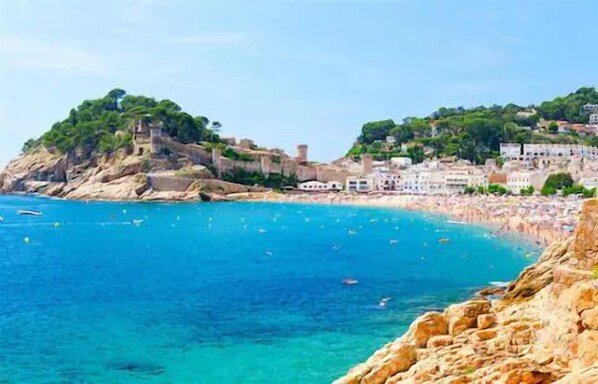 A la platja