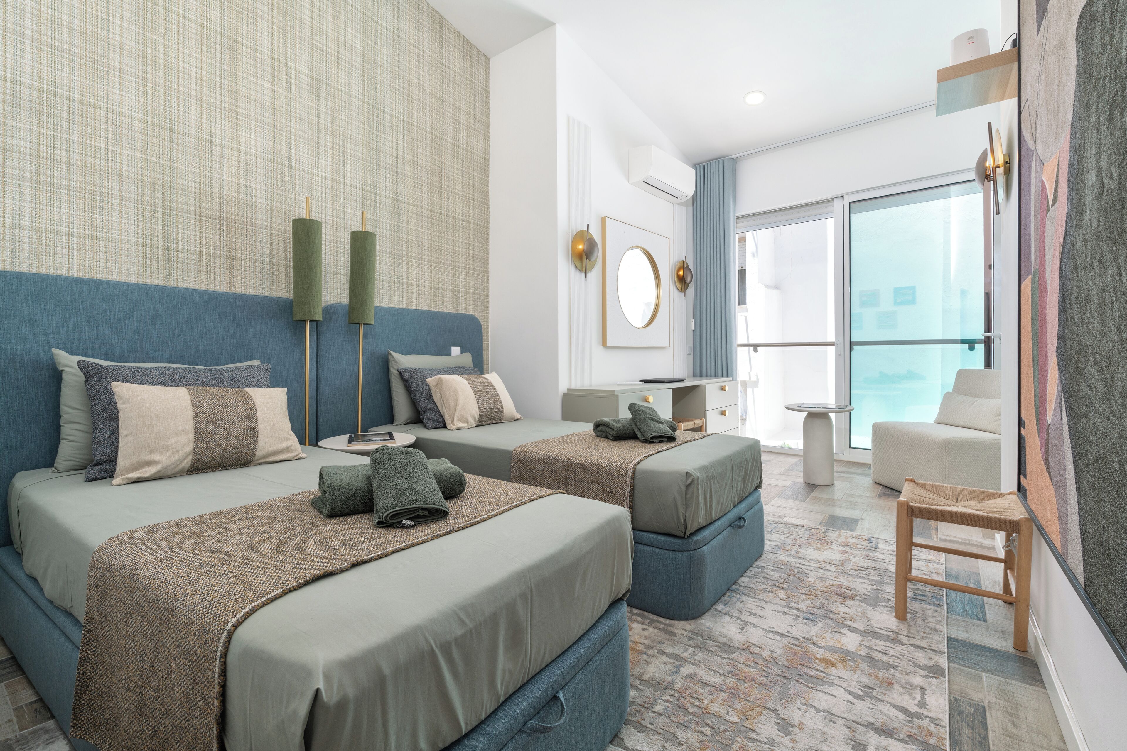 2 多间卧室、熨斗/熨衣板、旅行婴儿床、WiFi