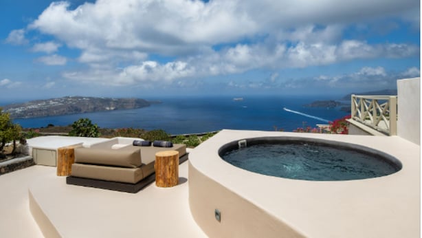 Junior Suite Private Heated Pool | Terrasse/patio