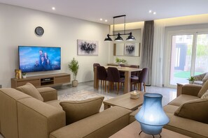 Apartment, 3 Bedrooms, Smoking, Patio | Living room - Hotel Apartment in Sheikh Zayed Zayed Suites A (6th of October City)