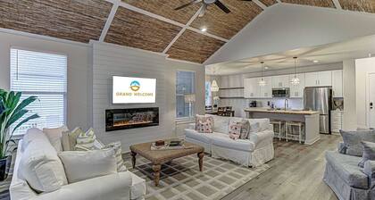 3BD Escape for 8 with Fire Pit & Patio, Near Lake LBJ