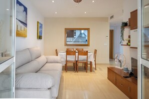 Apartment, 2 Bedrooms, Smoking, Balcony | Living room - Luxury Apartment 2 Bedrooms With Pool and Garage (Roquetas de Mar)