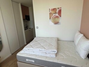 House | 1 bedroom, laptop workspace, iron/ironing board, bed sheets - Comfort Studio in a Premium Residence- Sport/cinema (Huningue)