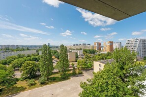 Deluxe Apartment, City View | Balcony view - NORDBYHUS Apartamenty Bulvar (Gdansk)