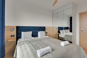 Deluxe Apartment, City View | Individually decorated, individually furnished, iron/ironing board - NORDBYHUS Apartamenty Bulvar (Gdansk)