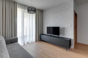 Apartamento luxo, vista para a cidade | Individualmente decorados, individualmente mobiliados