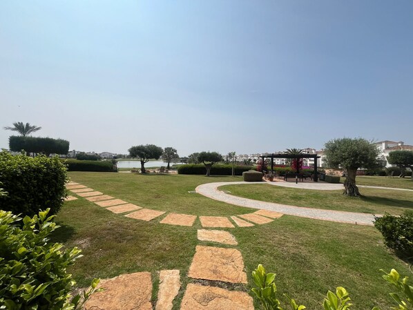 Overnattingsstedets uteområder