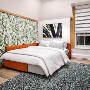 2 quartos, ferros/tábuas de passar roupa, berço de viagem, Wi-Fi