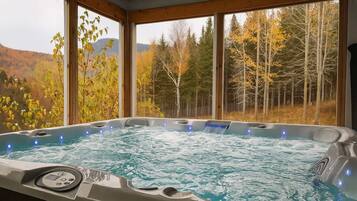 Bañera de hidromasaje interior