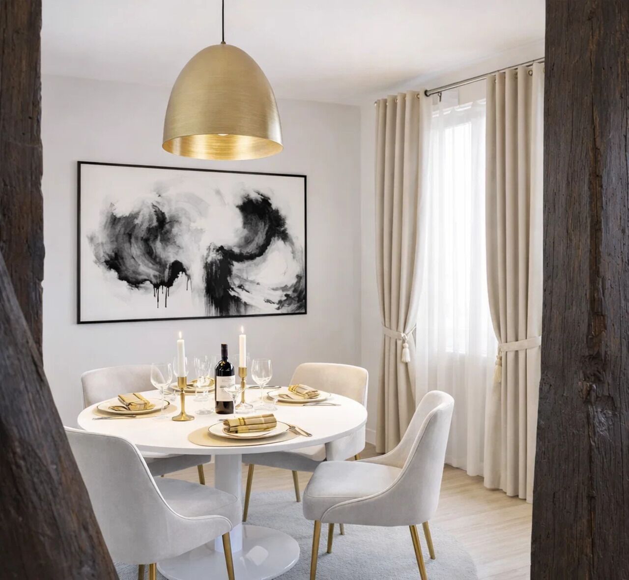 高級公寓, 城市景 | 客廳 | 80 厘米智能電視連數碼電視頻道