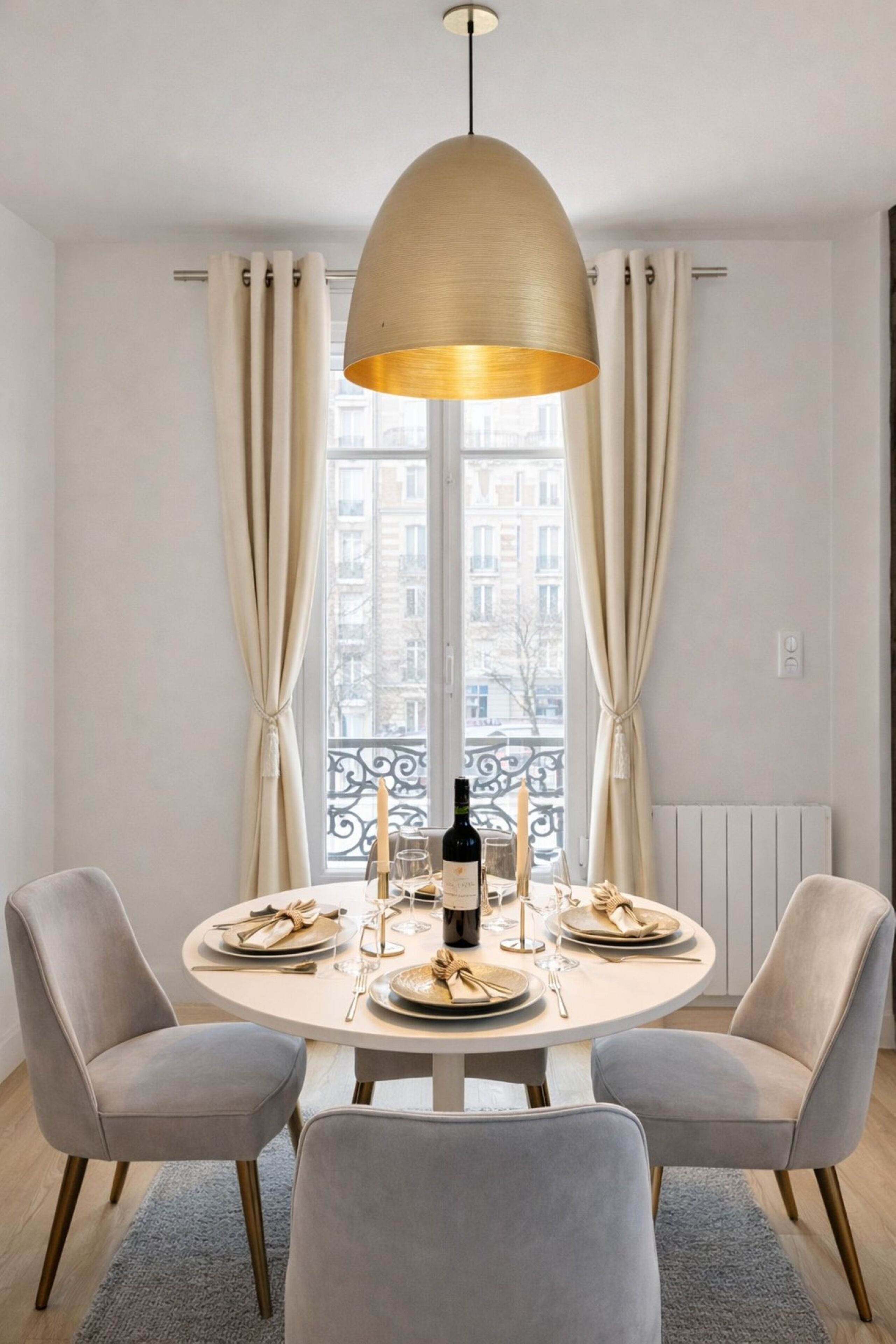 Superior Apartment, City View | Living area