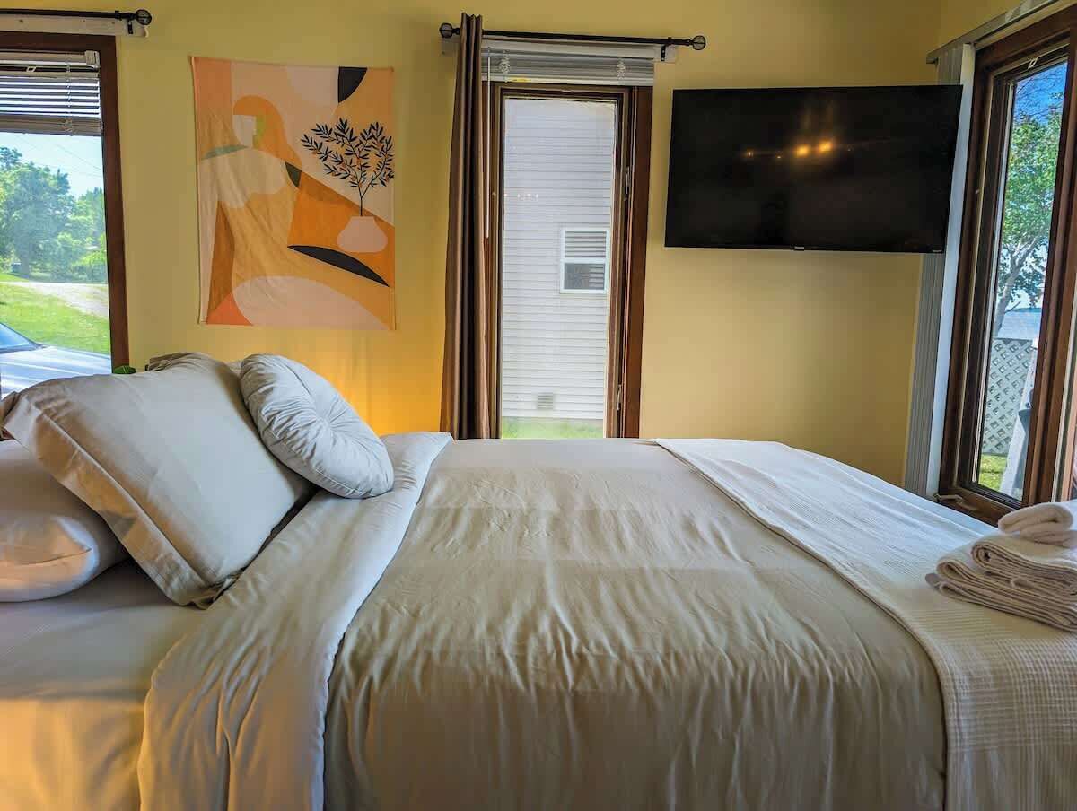 1 makuuhuone, vauvan matkasänky, Wi-Fi, vuodevaatteet