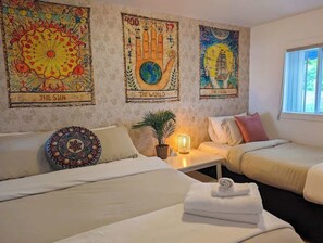 1 chambre, lit parapluie, Wi-Fi, draps fournis