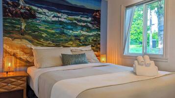 Lit parapluie, Wi-Fi, draps fournis