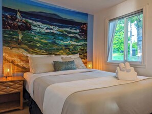 Lit parapluie, Wi-Fi, draps fournis