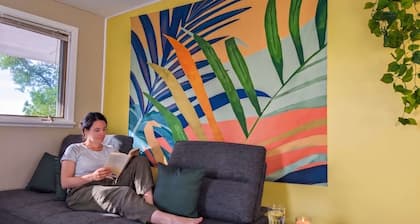 Chalet Studio #12 - Relaxing getaway with Wifi & AC