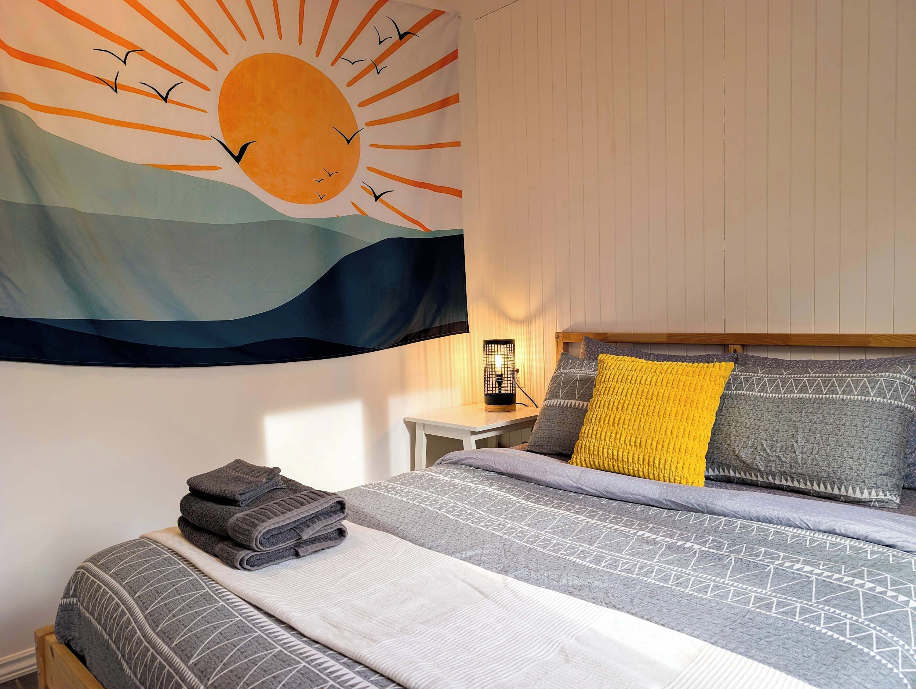 2 Schlafzimmer, Reisekinderbett, WLAN, Bettwäsche