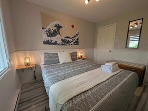 2 slaapkamers, reisbedje, wifi, beddengoed