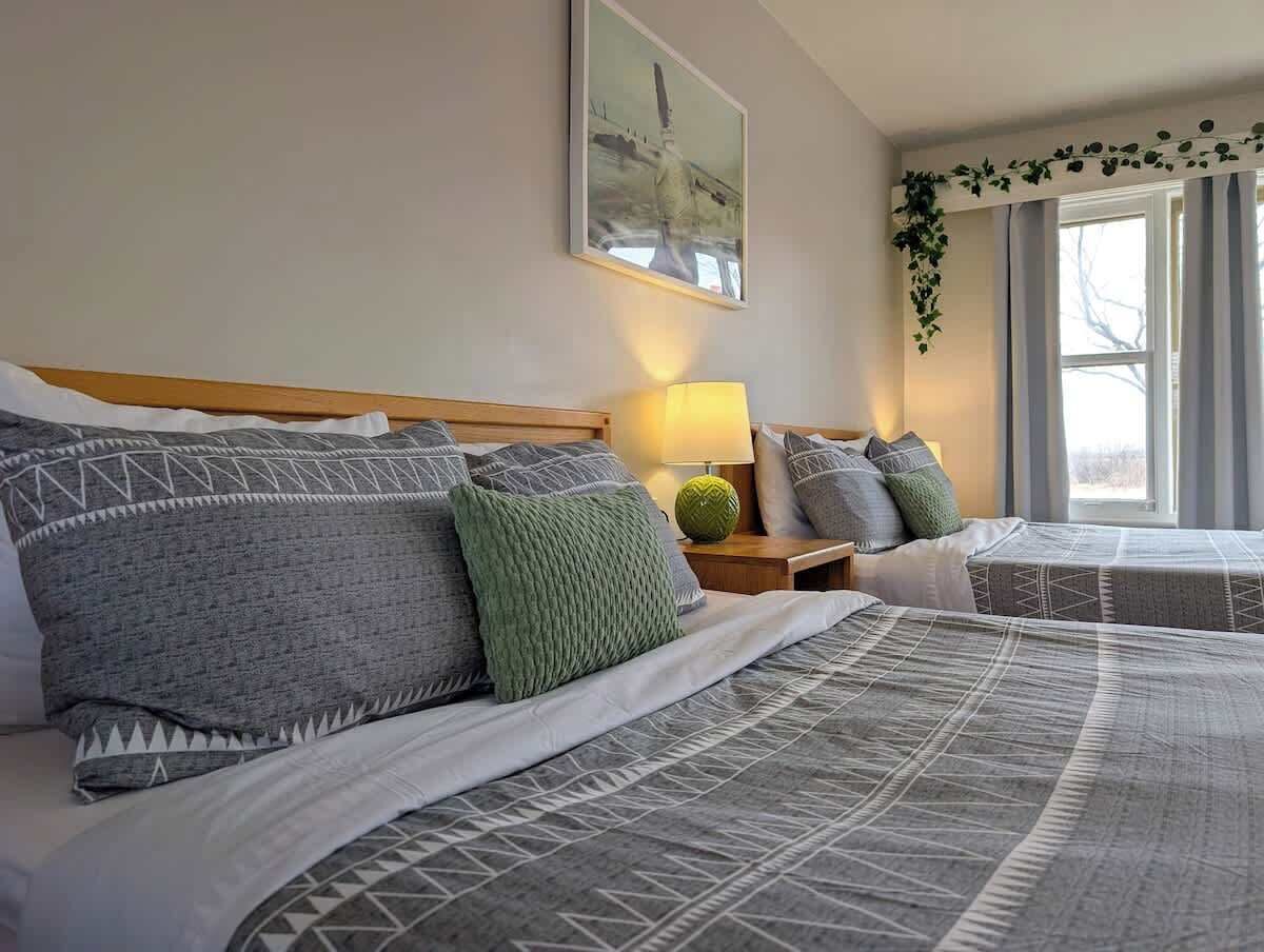 1 室のベッドルーム、WiFi、ベッドシーツ