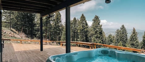 Baignoire à remous extérieure