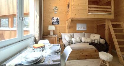 (4.13) Studio cosy skis aux pieds 3 vallées