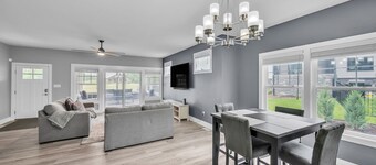 NEW! Pet-Friendly Getaway with Golf & Private Patio Retreat