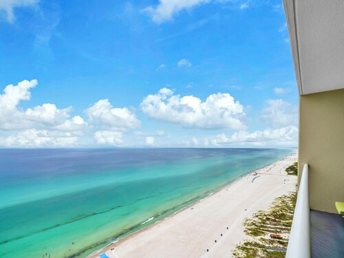 🌊Stunning Beach Front Views-Pool-Palazzo 1405🌊