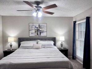 2 bedrooms, desk, iron/ironing board, free WiFi