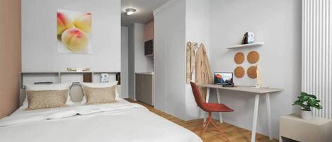 Maison | 1 chambre, espace de travail pour ordinateurs portables