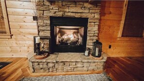 Interior - Peaceful Cabin: Trails, Winery, Fire-pit & 12 Acr (Newland)